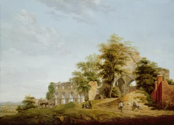 Ruiny opatství Buildwas, 1770