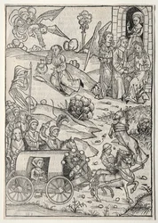 Der Schatzbehalter: Návrat Tobiáše k Tobitovi, Příchod Tobiášovy manželky..., 1491.