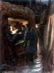 „Velitel, Cagna, Francie“, 1915, 1926.