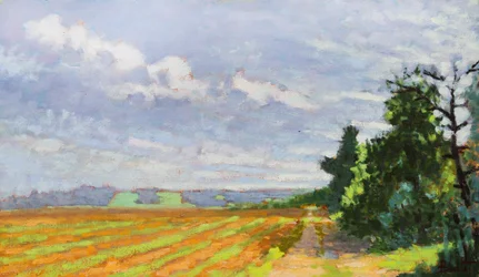 Les chemins de traverse, 2003 (olej na desce)