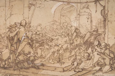 Smrt Sokrata, ca. 1749.