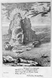 Enceladus pohřben pod Etnou, 1655