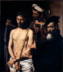 Obraz Ecce homo od Michelangela Merisiho známý jako Caravaggio (Karavage