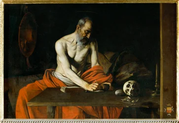 Svatý Jeroným kajícník (malba na plátně)