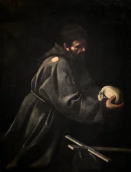 Svatý František v meditaci, c. 1606 (olej na plátně)
