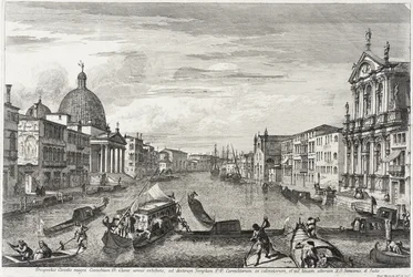Canal Grande mezi San Simeone Piccolo a Santa Chiara