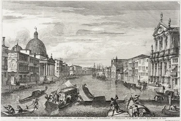 Canal Grande mezi San Simone Piccolo a Santa Chiara, c.1740-41