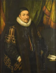 Portrét Willema I. (1533-84), prince Oranžského, zvaného Vilém Tichý