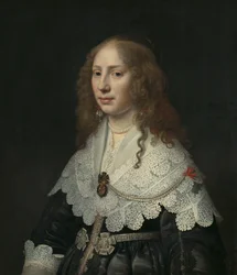 Portrét Aegje Hasselaer Portrét Aegje Hasselaer (1617-64)