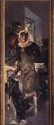 Španělsko (Španělsko) - obraz Michaila Alexandroviče Vrubela (Vrubel) (1856-1910), olej na plátně