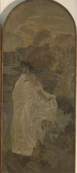 Minerva Triptych Soud z Paříže, 1893