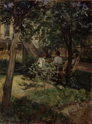 V zahradě, 1910