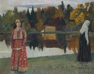 U jezera, 1924