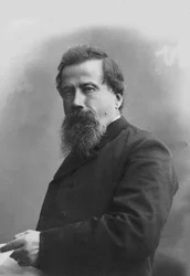 Portrét skladatele Amilcare Ponchielliho 1834-1886.