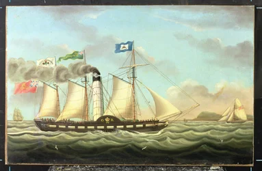 Parní balíček „Saint Patrick“ na trase Liverpool to Dublin Run, 1827