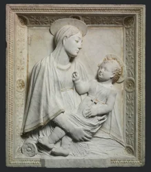 Madonna a dítě v roce 1461.