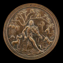 Orpheus Charming the Beasts of the Fields, konec 15. - začátek 16. století.