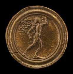 Běžící Hercules, střední nebo pozdní 1490.
