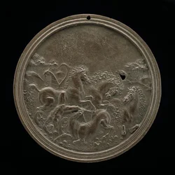 Smrt Hippolyta, nebo Pád Phaeton, konec 15. - začátek 16. století.