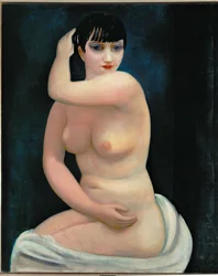 Kiki de Montparnasse (olej na plátně)