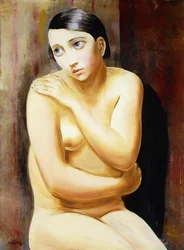 Sedící nahá žena; Femme Nue Assise