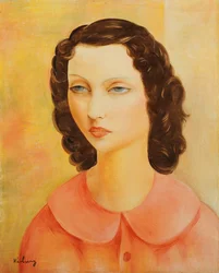 Portrét mladé dívky; Moise Kisling (1891-1953)