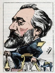 Portrét Leona Gambetty (1838-1882) francouzského politika