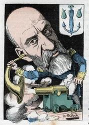 Portrét Francois Ferdinand Philippe, princ z Joinville (1818-1900)