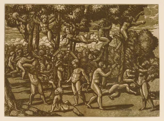 Putti hraje po Raphaelovi, 1544.