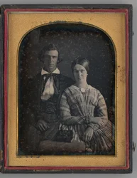 Portrét muže a ženy bez názvu, 1845.