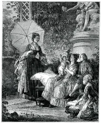 Potěšení mateřství, 1885.