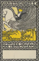 8. dějství: Improvizátor Gottlieb Säuselin Odrůda číslo 8: Improvizátor Gottlieb Säuselin..., 1907.