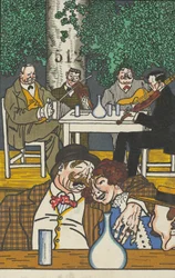 U Heuriger, 1911.