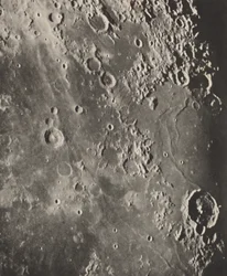 Fotografie Lunar Capuanus - Bouillaud - Gassendi, 1896 (foto)