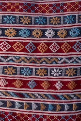 Koberec, detail (vlna)
