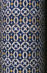 Kasba Thamiel glaoui, dlaždice zellij, detail (keramika)