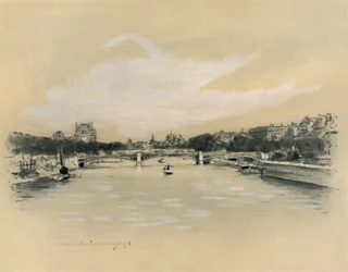 „Seina v Paříži“, 1903