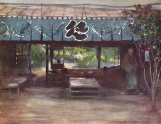 „Čajovna štíhlého stromu“, c1887, 1901