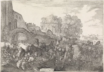 Landschap met reizigers Arcadische landschappen (series title)   1332673   cs       czech Successfully Translated  Original: François-Théodore de Nesmond Translat: François-Théodore de Nesmond 1252467 cs czech Successfully Translated Original: Figurstudier