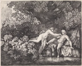 Salamacis a Hermaphroditus