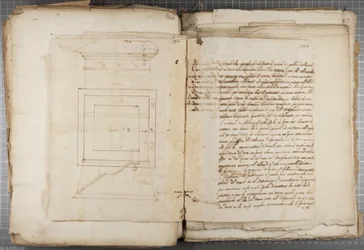 Portfolio kreseb Mutio Oddi z Urbina a dalších, p120, c.1635-40 (pero a inkoust na papíře ve vázaném svazku)
