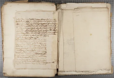 Portfolio kreseb Mutio Oddi z Urbina a dalších, p120, verso, cca 1635-40 (pero a inkoust na papíře ve vázaném svazku)