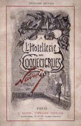 Rezervujte “Hotellerie des coquecicrues””. Poznámky tužkou, předmluva Theodore de Banville