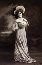 Lola Montez, umělecké jméno tanečnice Elizy Rosanny Gilbertové (1821-1861), fotografie Nadara, pseudonymu Gasparda-Félixe Tournachona (1820-1910)