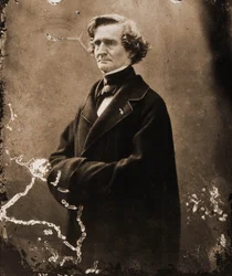 Portrét Hectora Berlioze, hudebníka 1803-1869 (foto)