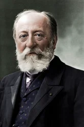 Camille Saint-Saëns, 1835-1921, francouzský skladatel, varhaník, dirigent a pianista romantismu