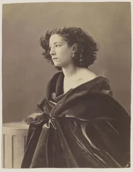 Portrét Sarah Bernhardtové 1844-1923, 1864.