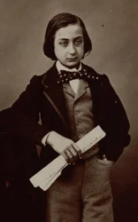 Portrét houslisty a skladatele Henriho Kettena 1848-1883.