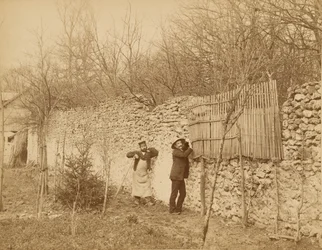 Ermitage de Sénart, zahradník a Jules Belaube