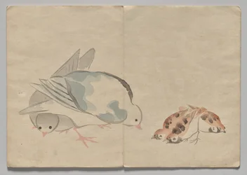 Scéna z The Kōrin Picture Book (svazek 1)
